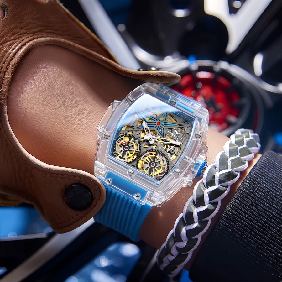 ONOLA Armbanduhr, Automatik, Kunststoff, Herren - Bild 2