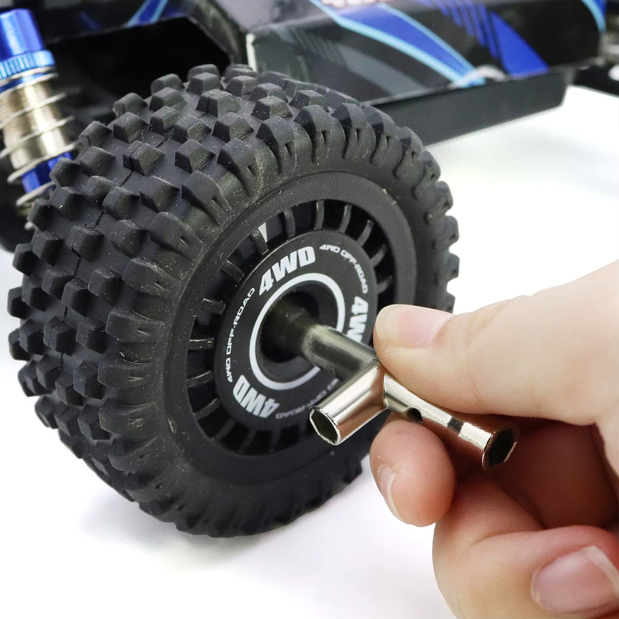 WWXRC 4-in-1 Multi-Größen RC Kreuzschlüssel-Werkzeugset, Zubehör, Metall - Bild 3