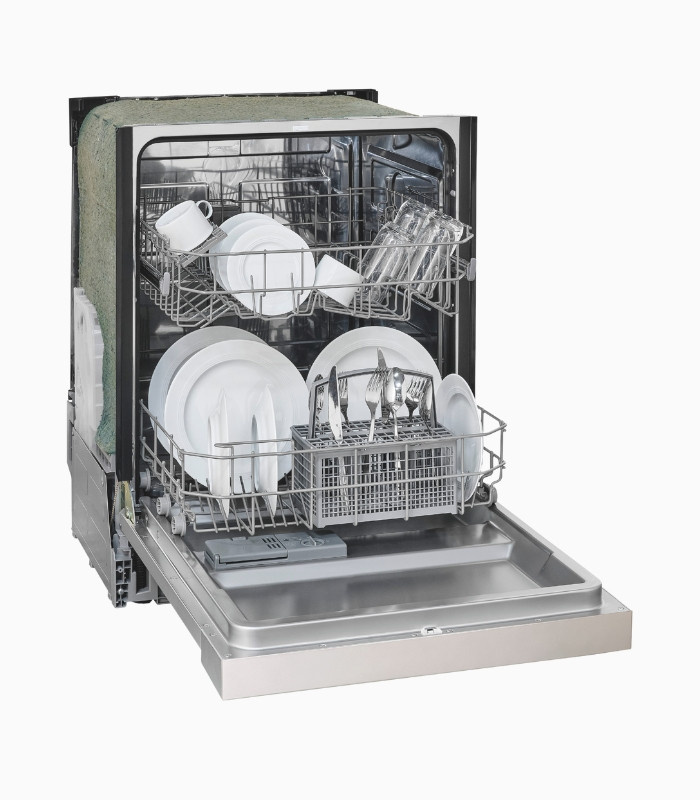 EGSP6312-EB-030E Inox Geschirrspüler in Silber mit Aquastop und Edelstahl-Innenraum - Bild 2