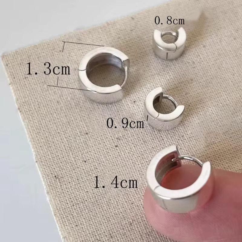 PANJBJ Geometrie-Ohrringe, 925 Silber, Damen - Bild 1