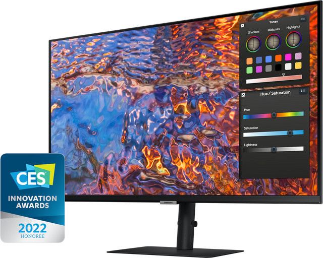 Samsung ViewFinity S8 S32B800PXP 4K UHD LED-Monitor 32 Zoll Schwarz mit IPS-Panel und USB-C Anschluss - Bild 1