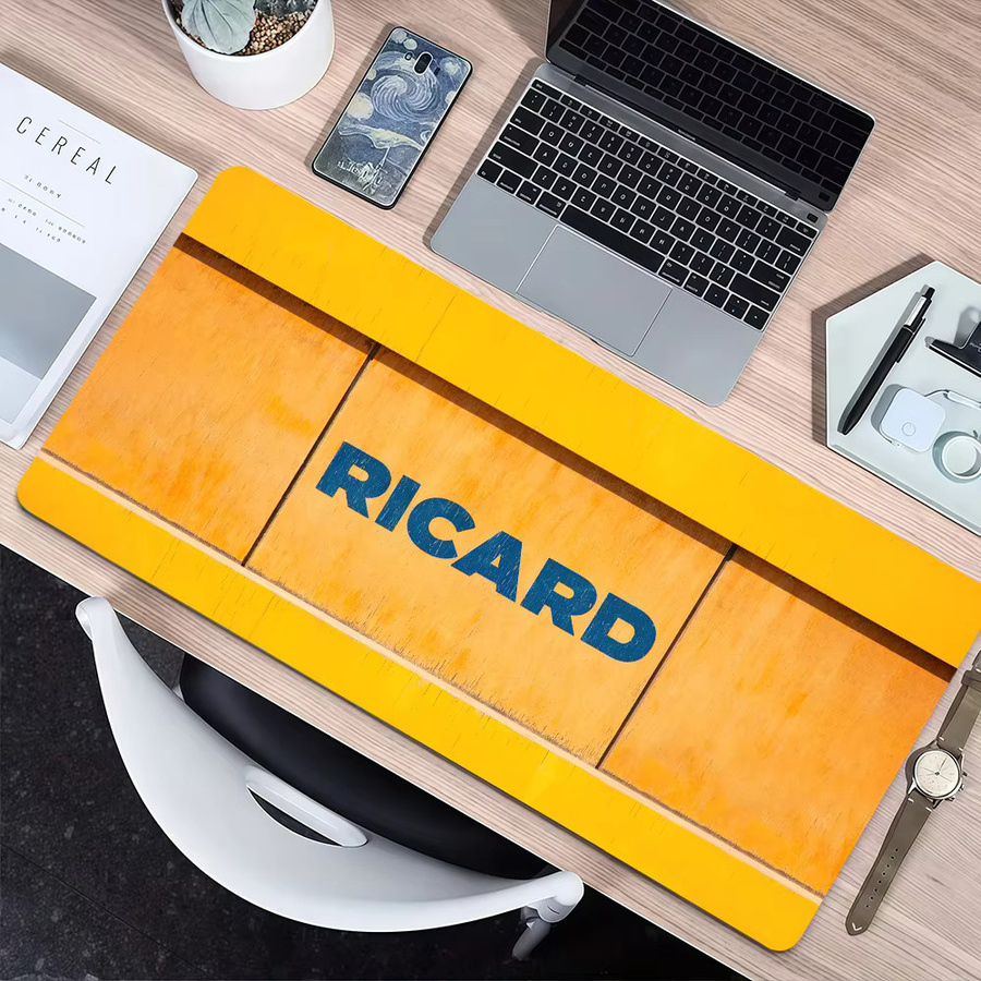 R-Ricard Mauspad Gelb rutschfest und verdickt für Gaming und Büro - Bild 2