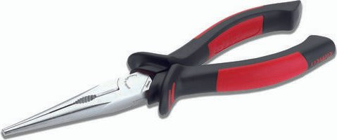Cimco Telefonzange Long Nose in Rot - Bild 1