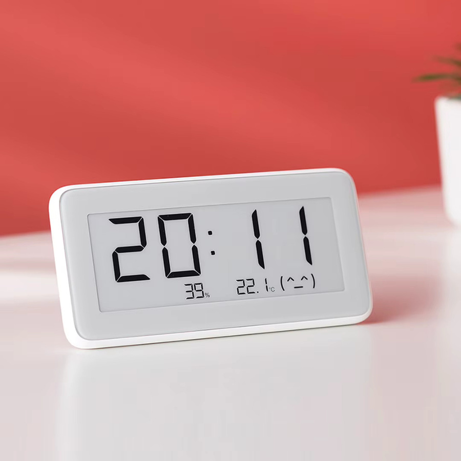 Xiaomi Temperatur- und Luftfeuchtigkeitsmonitor Pro mit Bluetooth und E-Ink-Display in Weiß - Bild 3