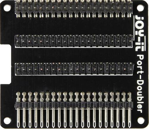 Joy-it rb-port-doubler Erweiterungsboard in Schwarz für Raspberry Pi - Bild 1