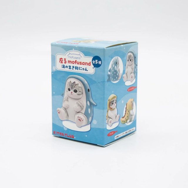 mofusand Katze Meeresleben Blind Box Mini Actionfigur, ab 6 Jahren - Bild 1