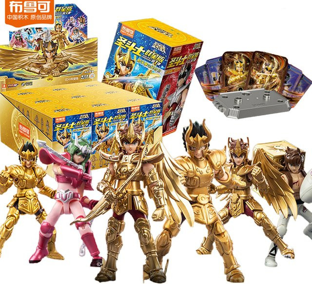 BLOCKES Saint Seiya Aiolos Shura Schütze Seiya Gold Galaxy Version, Actionfigur - Bild 1