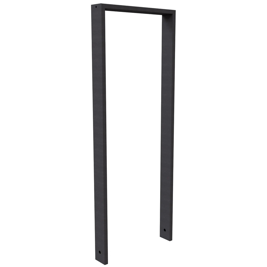 Schake Ahnlehnbügel ohne Querholm in Eisengrau, Breite: 120 cm, Höhe: 45 cm - Bild 2