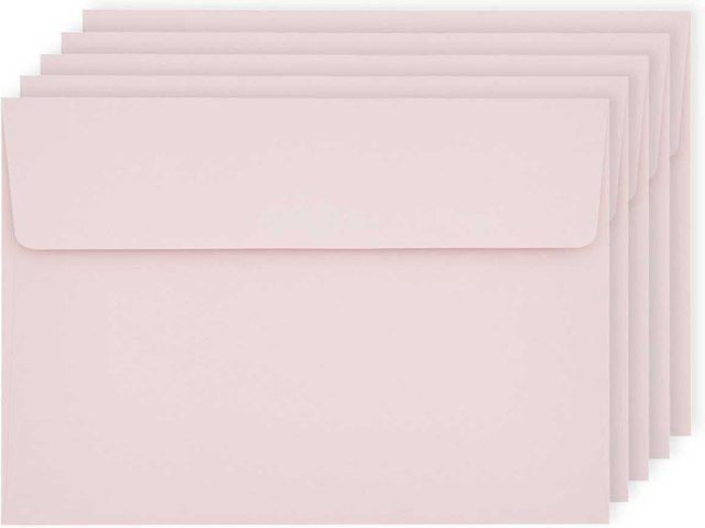 Rico Design Paper Poetry Luxury Umschläge B6 Rosa - Bild 1