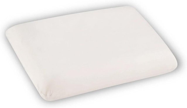Select Home Nackenkissenbezug Jersey aus Baumwolle in Perlmutt Weiß, B/H: 40 x 60 cm - Bild 1