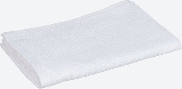 NKD Frottee-Gästetuch CLASSIC aus 100% Baumwolle, Weiß, B/H: 30 x 50 cm