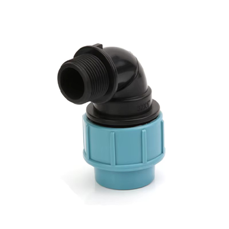 IBC Wassertank Rohrverbindungen und Bewässerungsadapter für Gartenwasseranschlüsse, Winkelanschluss 32 mm - Bild 3