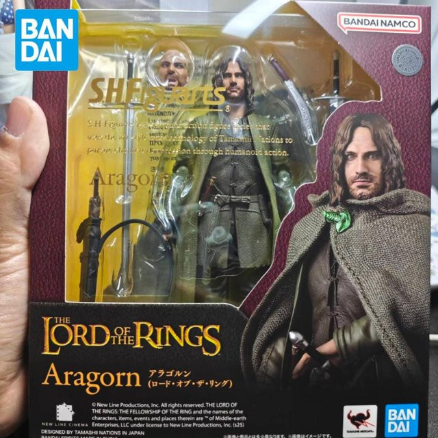 Bandai Lord Of The Rings Aragorn Frodo Baggins & Gollum, Actionfiguren Set - Bild 1