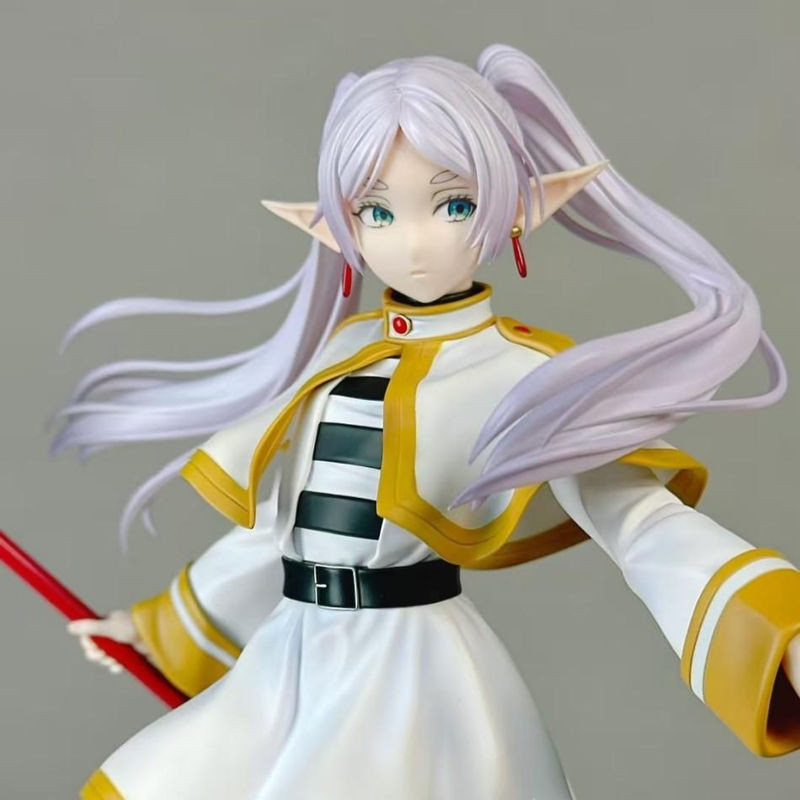 Wucifang Jewelry Anime-Figur Frieren Beim Begräbnis als niedliche Cartoon PVC Statue in Multicolor, Höhe: 13-21 cm - Bild 1
