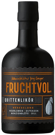 Jörg Geiger, Quittenlikör mit Estragon & Akazienblüte, 0,5 l - Bild 1