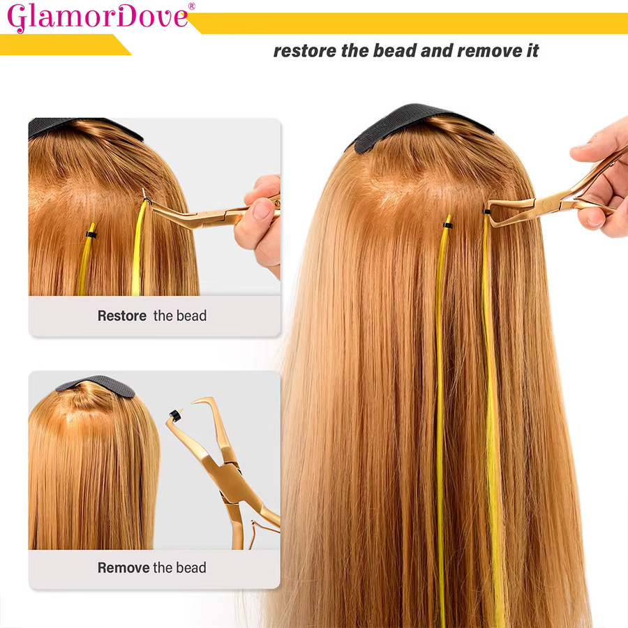 GlamorDove Haarverlängerungszangen-Set - Bild 5