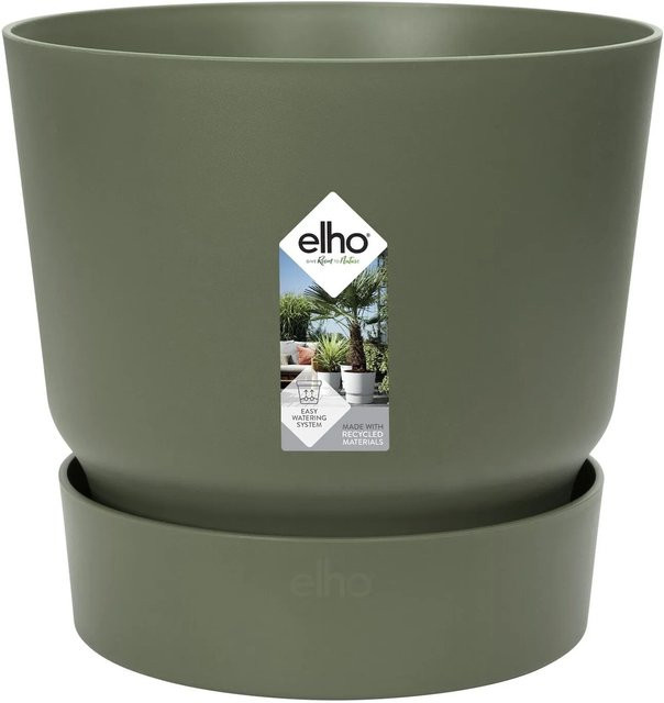 Elho Blumentopf Greenville Rund Laubgrün Durchmesser: 16 cm - Bild 1