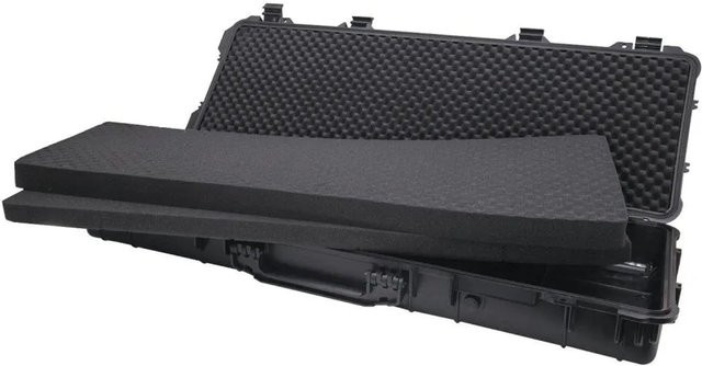 HMF ODK200 Outdoor Foto Kamerakoffer mit Rasterschaumstoff in Schwarz, B/T/H: 113 x 42 x 16 cm - Bild 1