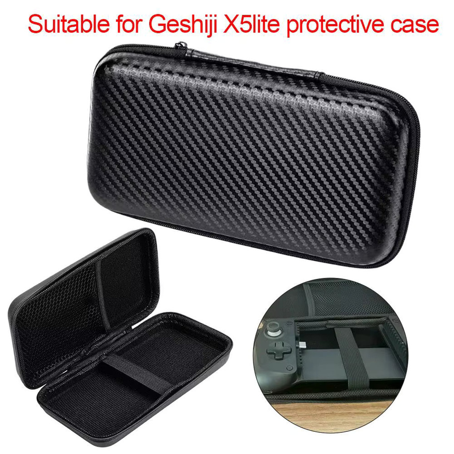 GameSir Wasserdichte und stoßfeste Tragetasche aus Oxford-Gewebe für mobile Gamepads X5 Lite und X2s in Schwarz - Bild 2