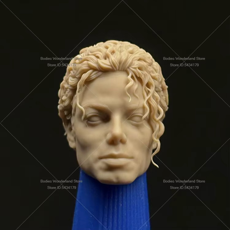 Taholicy Unbemalte DIY-Kopfskulptur Soldat, Weiß, Zubehör, Kunststoff - Bild 2