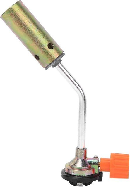 TOMTOP Gas-Lötbrenner mit manueller Zündung und verstellbarer Flamme, tragbare Schweißpistole für Outdoor-Grillen, Multicolor - Bild 1