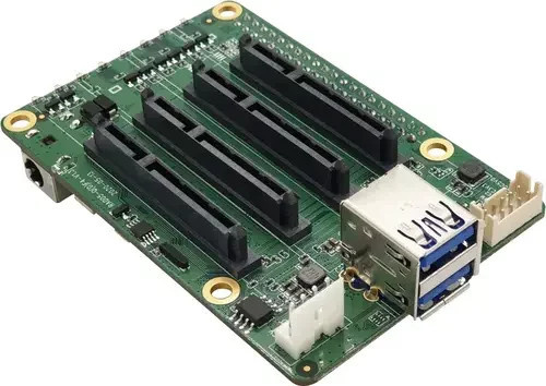 Allnet SATA HAT Quad NAS Erweiterungs-Platine für Raspberry Pi mit RAID-Controller-Funktion - Bild 1