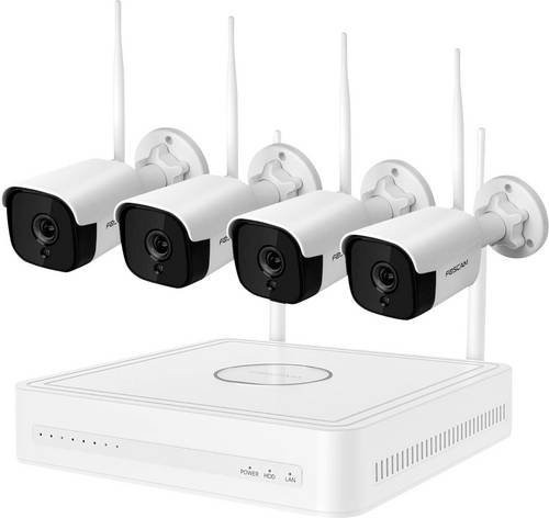 Foscam FN9108W-B4-2T Wi-Fi Überwachungs-Set in Weiß - Bild 1