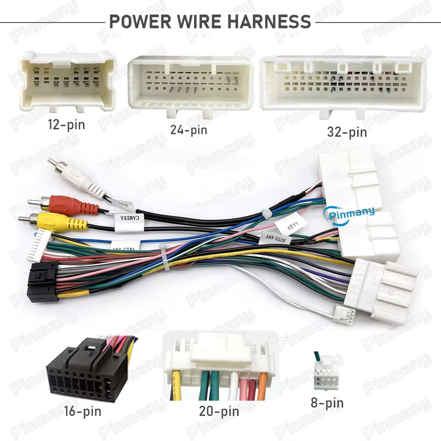 Pinmany CAN-Bus-Decoder RNC20 Auto-Radio-Kabeladapter für Renault Captur Megane Scenic Laguna Master Trafic 3 und Clio4 mit TOMTOM-System in Schwarz - Bild 2