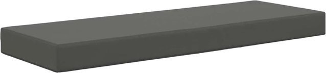 vidaXL Sitzkissen für Draußen Anthrazit B/T/H: 115 x 40 x 8 cm - Bild 1