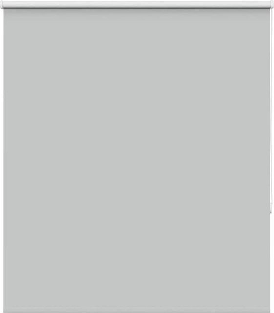 vidaXL Verdunkelungsrollo Hellgrau aus Polyester mit Thermofunktion, B/H: 130 x 150 cm - Bild 1