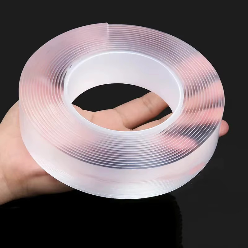 3M Nano Tape Doppelseitiges Klebeband Transparent Wiederverwendbar und Wasserdicht - Bild 3