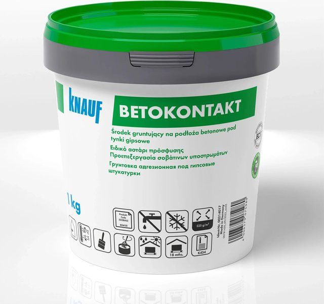 Knauf Betokontakt Betonkontakt Dispersion auf Synthetikharz-Basis 1 kg - Bild 1