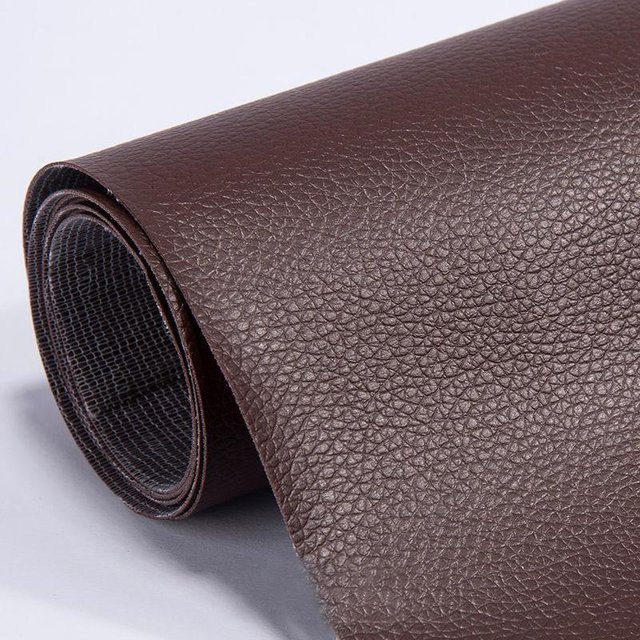 Selbstklebendes Leder-Reparaturband von Charming Homem in Braun, wasserdichter PU-Lederflicken für Sofa, Autositz und Möbel, B: 35 cm, L: 137 cm - Bild 1