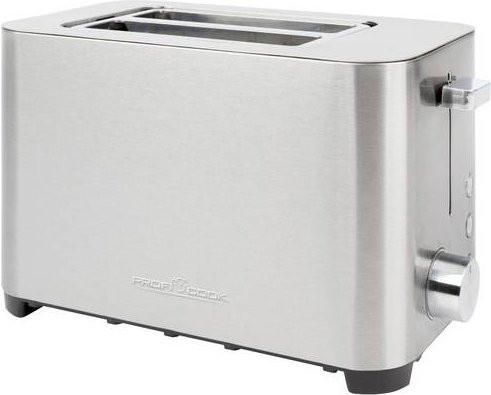 ProfiCook Toaster PC-TA 1251 mit Brötchenaufsatz in Silber Edelstahl - Bild 1