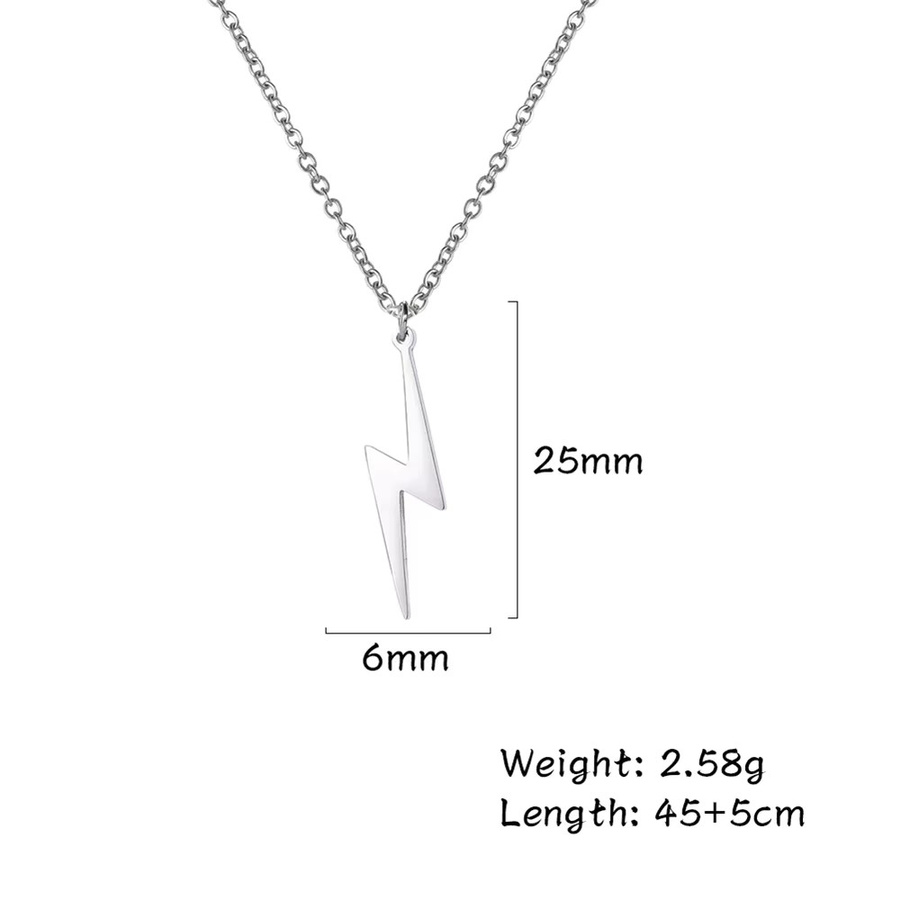 Skyrim Anhänger Halskette, Edelstahl, Silber, Unisex - Bild 2