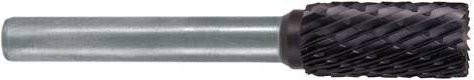 Exact 72256 Frässtift Hartmetall Zylinder in Silber, Länge: 65 mm, Schaftdurchmesser: 6 mm - Bild 1
