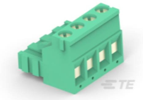 TE Connectivity 282807-4 Box in Grün - Bild 1