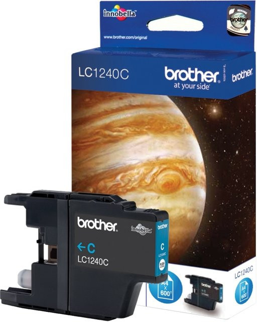 Brother Tintenpatrone LC-1240C Cyan für Inkjet-Drucker - Bild 1