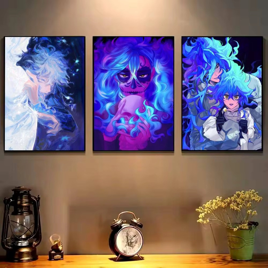 Twisted Wonderland Idia Shroud Anime Poster Wandaufkleber aus Papier für deine Wanddekoration - Bild 3