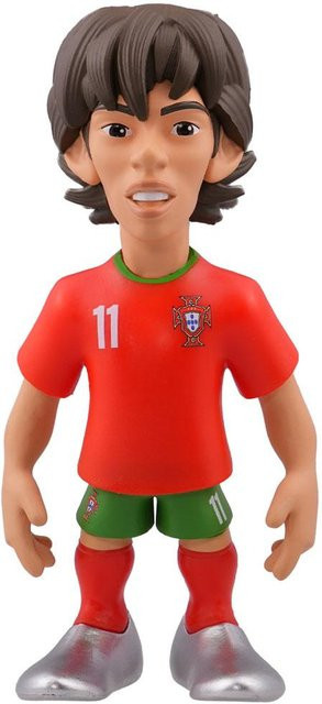 Portugal FC Joao Felix MiniX Fußballfigur in Schwarz, Höhe: 12,0 cm, Breite: 4,0 cm, Tiefe: 5,0 cm - Bild 1