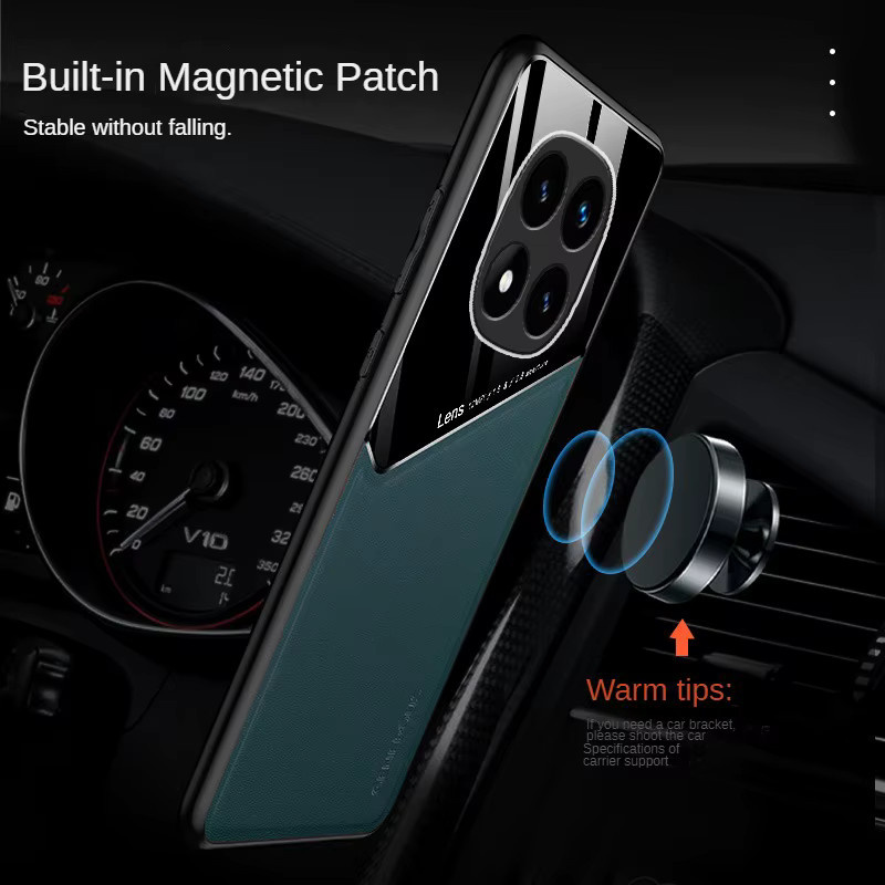 Magnetische Schutzhülle für Xiaomi Redmi Note 15 Pro 5G und Note 14 Pro+ Plus in Blau mit stoßfestem Rahmen - Bild 4