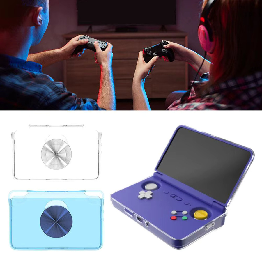 Retroid Schutzhülle für Retroid Pocket Flip 2 in Transparent Blau mit Anti-Drop-Funktion und Kühlung aus TPU - Bild 5