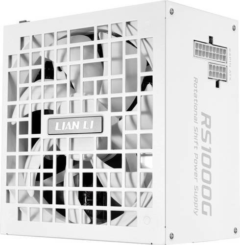 Lian Li RS Series 80 PLUS Gold PC Netzteil 1000W ATX in Weiß mit USB-C Anschluss - Bild 1