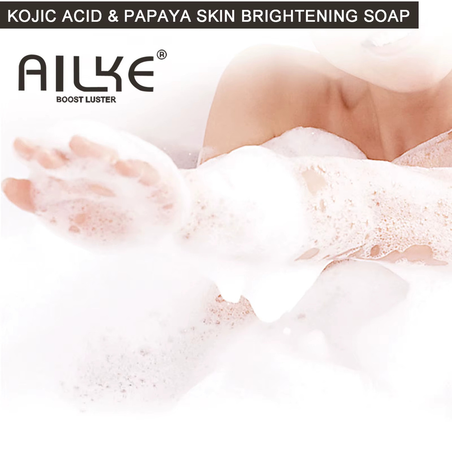 AILKE Papaya Seife, Bio-Papaya-Seife für Gesicht, Körper und Hände, Unisex - Bild 3