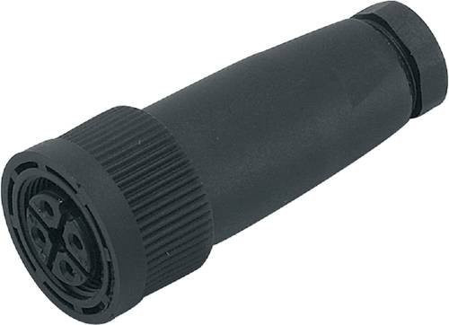 ifm Electronic E1002A Sensor-Aktor-Steckverbinder, unkonfektioniertierte Buchse, gerade, 4 Polzahl, schwarz - Bild 1