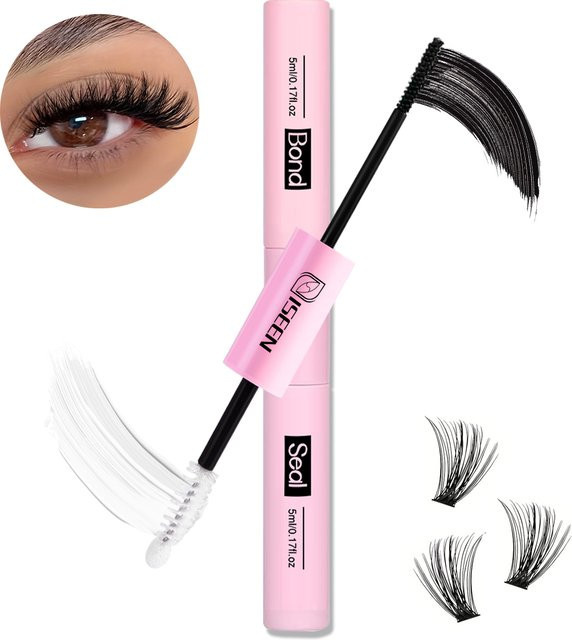 SEXYSHEEP Wimpernkleber und Versiegelung, Black, Unisex - Bild 1