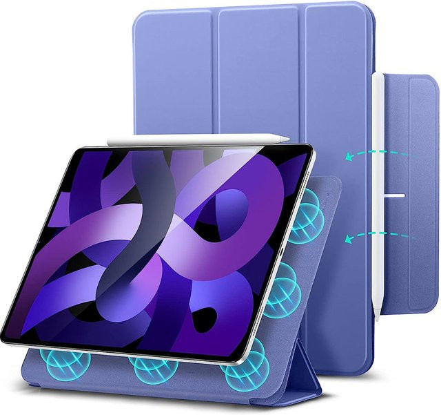 ESR Rebound Schutzhülle für Apple iPad Air 11 (2024), iPad Air (2022), iPad Air (2020) und iPad Pro 11 (2018), Lila - Bild 1