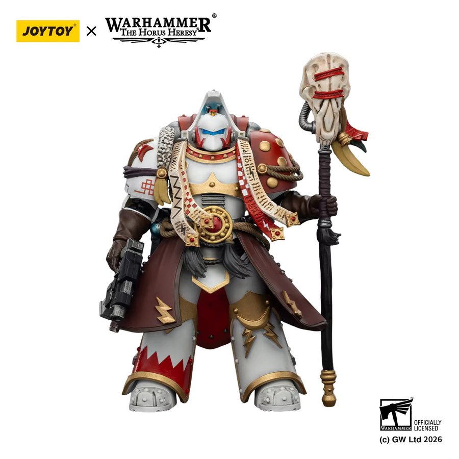 JOYTOY Warhammer 40,000 White Scars Stormseer Consul Legion Praetor, Actionfigur, 1/18 - Bild 1