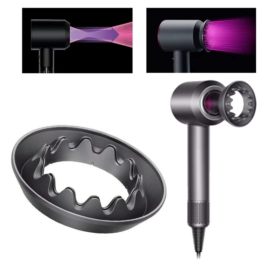 Dyson Sanfte Luftdüsenaufsätze, Silber, Grau - Bild 4