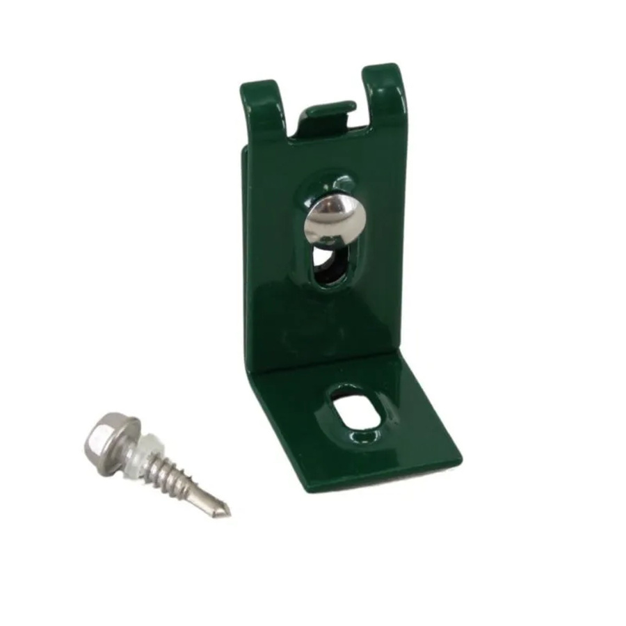 Galaflor Wandhalter für Doppelstabmatten 60x40mm in Grün - Bild 2